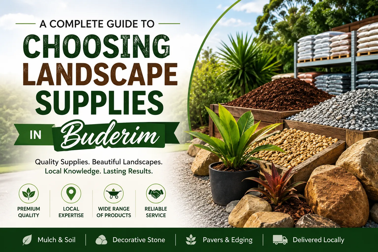 Landscape Supplies in Buderim